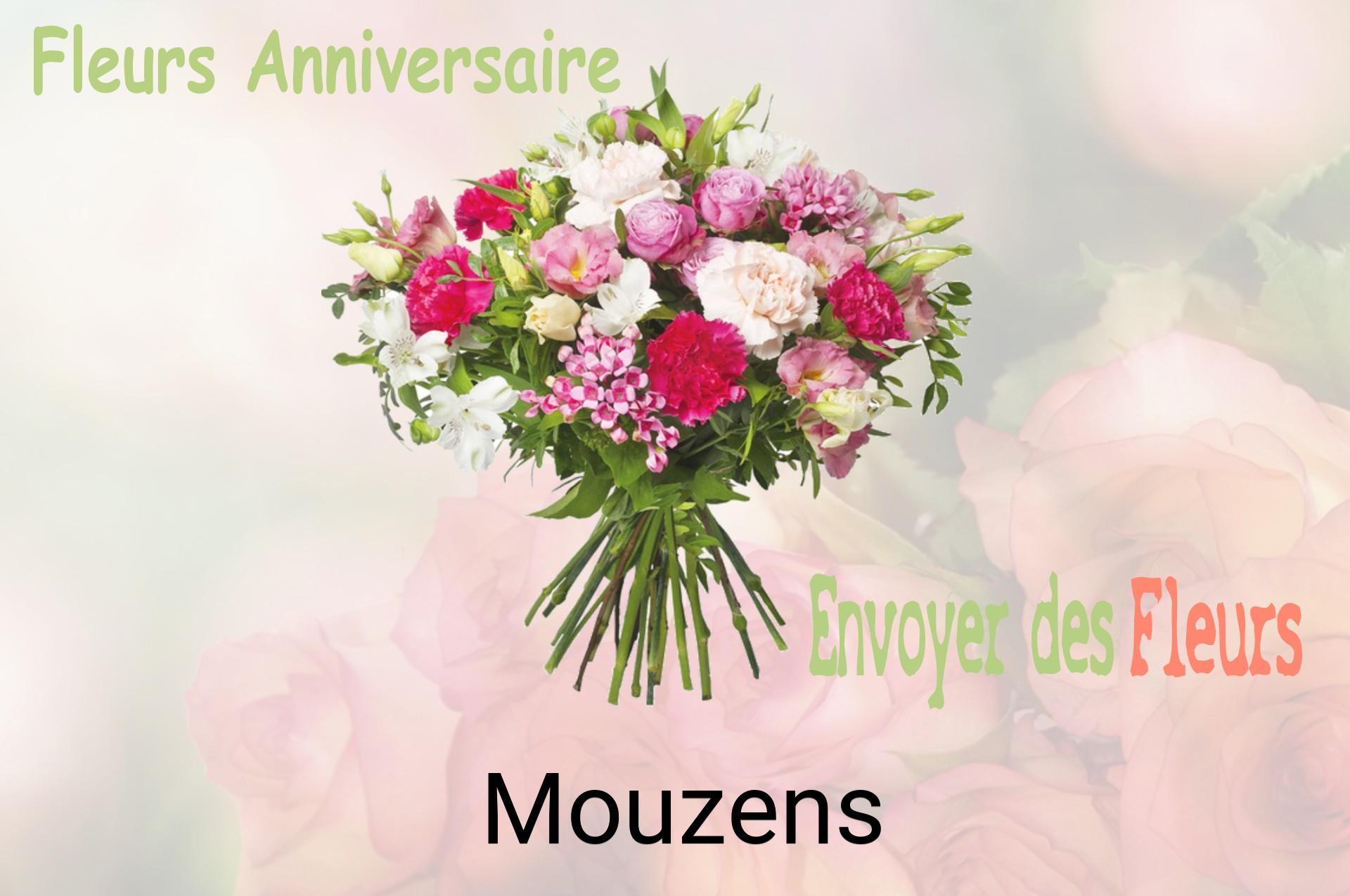 Bouquet de fleurs d’anniversaire livré à Mouzens